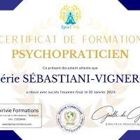 Certifiée psychopraticienne