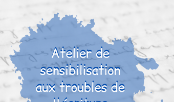 troubles de l'écriture