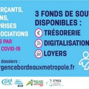 Fonds d'urgence Bordeaux Métropole